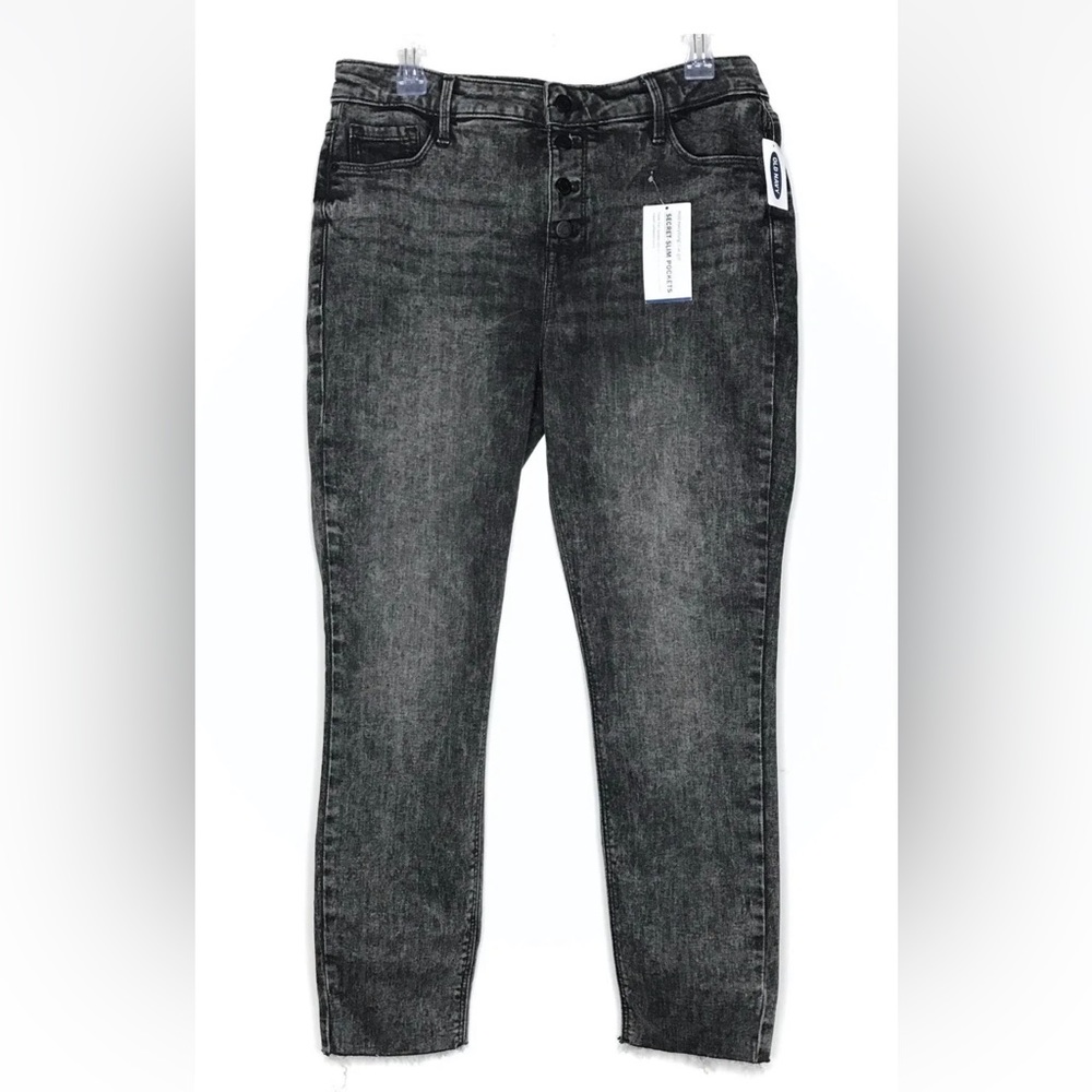 Old Navy Rockstar Super Skinny High Rise Secret Slim Pocket Jeans